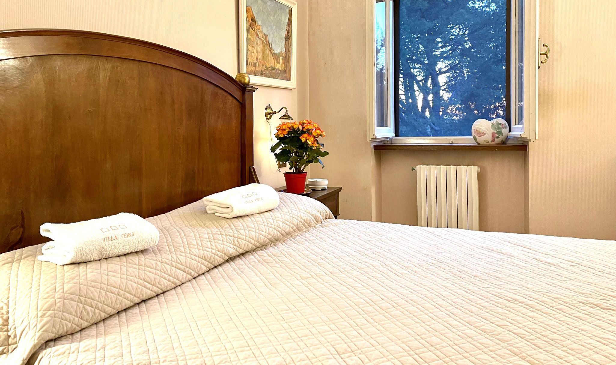 Villa Tergi :: Schlafzimmer 2 mit Doppelbett
