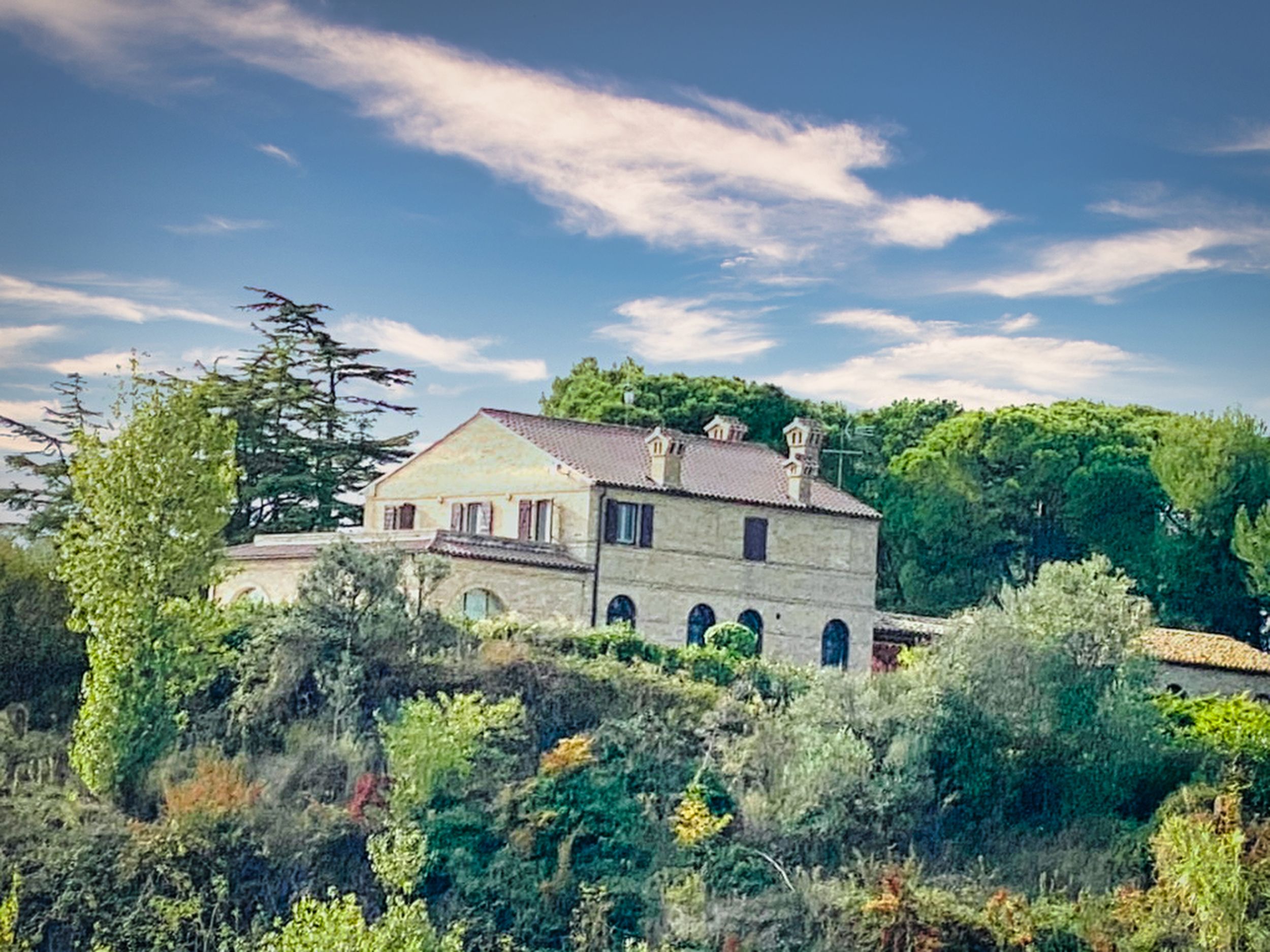 Villa Tergi :: auf dem Hügel